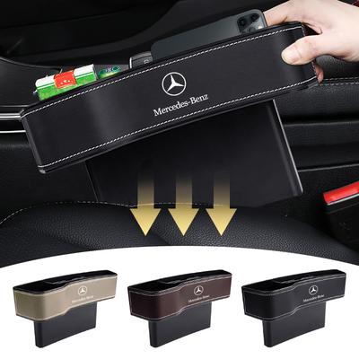 Органайзер для сиденья автомобиля, ящик для хранения в щели, для Mercedes Benz C180 C200 C260 C300 W108 W124 W126 W140 W168 W169 W176, Аксессуары