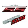 AABHC1 Car Front Grille Emblem Auto Trunk Sticker for Chevrolet SS Logo Camaro Cavalier Onix Cruze Aveo Silverado Exterior Accessories