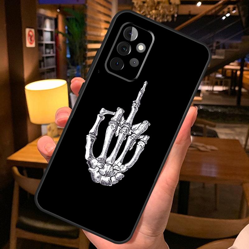 Чехол "Средний палец" для Samsung Galaxy A56 A36 A54 A34 A14 A06 A16 A26 A12 A32 A52 A13 A33 A53 A15 A35 A55