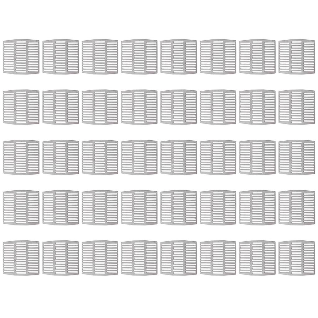 40pcs Steel Weep Hole Covers Adjustable Ventilation Grates Set Weep Hole Vent Covers Simple Installation for Brick Walls