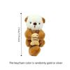 Keys Accessories Plush Otter Bag Pendant Decorations Otter Keyring  Kids Gifts