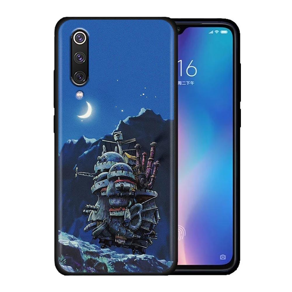 Миядзаки Хаяо аниме «Ходячий замок Хаула» мягкий чехол для Xiaomi Mi 9 9se 8 10 T A2 Lite 10S 9T CC9 Note 10 Pro 9Lite чехол Fundas