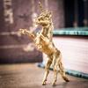 Коллекция британских художественных фигурок «Единорог» с позолотой 22 карата