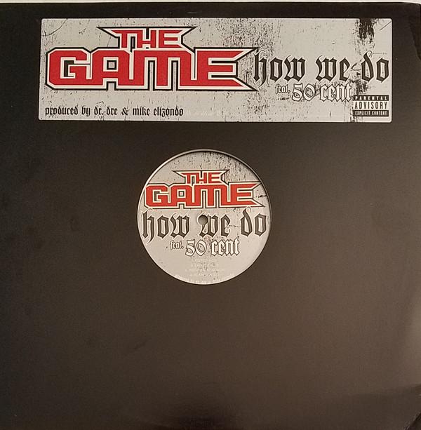 12-дюймовая пластинка GAME 50 CENT How We Do INTR112701 Aftermath Enter 2004 US Rap HipHopRB Б/у