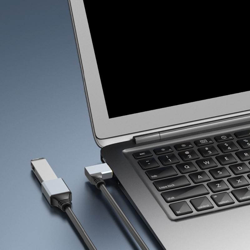 Кабель-удлинитель USB 3.0 5 Гбит/с с адаптерами под прямым углом 90 градусов, 5 вариантов направления для устройств в тесных пространствах