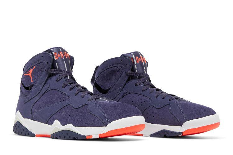 Men's Sneakers Nike Jordan 7 Retro Quai 54 (2022) Neutral Indigo/Bright Crimson-White-Light Bone