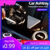For Jeep Car Ashtray Portable Detachable LED Light For Jeep Wrangler JL JK Renegade Compass Gladiator Cherokee Rubicon Willys