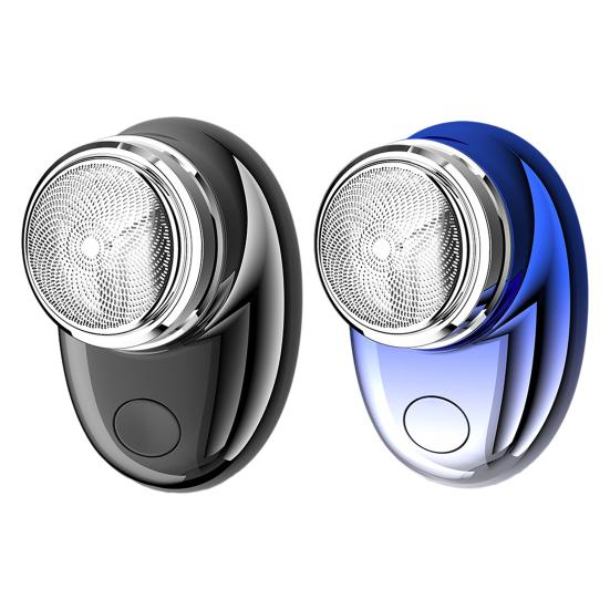 Мини-электробритва USB перезаряжаемая водонепроницаемая бритва для влажной и сухой езды портативный триммер для бороды для мужчин