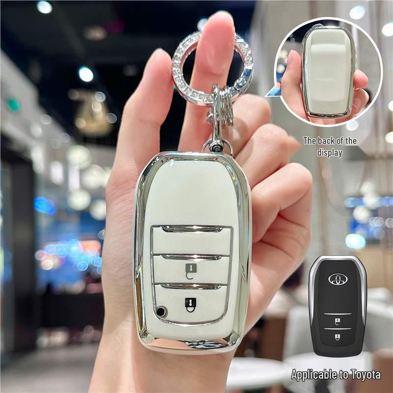 Чехол для ключа Toyota для Corolla, RAV4, Camry, Vios, Highlander, Asia Dragon, Velanda