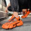 Summer Men's Shoes Breathable Thin Hollow Sports Shoes New Outdoor Casual Platform Dad Shoes