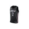 NBA Washington Wizards John Wall #2 City Edition Fan Version Basketball Jersey Men Sports Tops Black AJ4650-010
