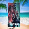Пляжное полотенце Valorant Reyna – Мягкая микрофибра, Впитывающее, Быстросохнущее для бассейна, пляжа, ванной, путешествий – Премиум для взрослых