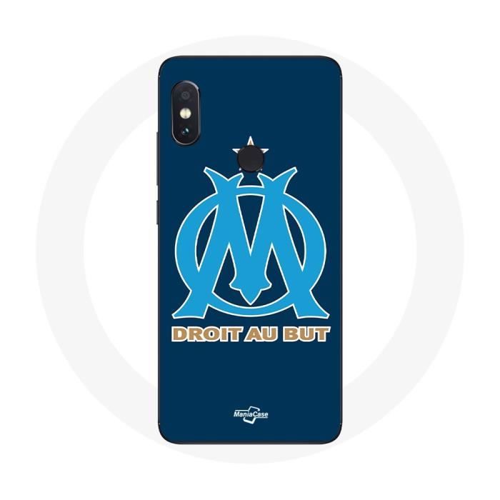 Чехол для Xiaomi Redmi Note 5 AI Dual Camera Olympique de Marseille OM синий логотип
