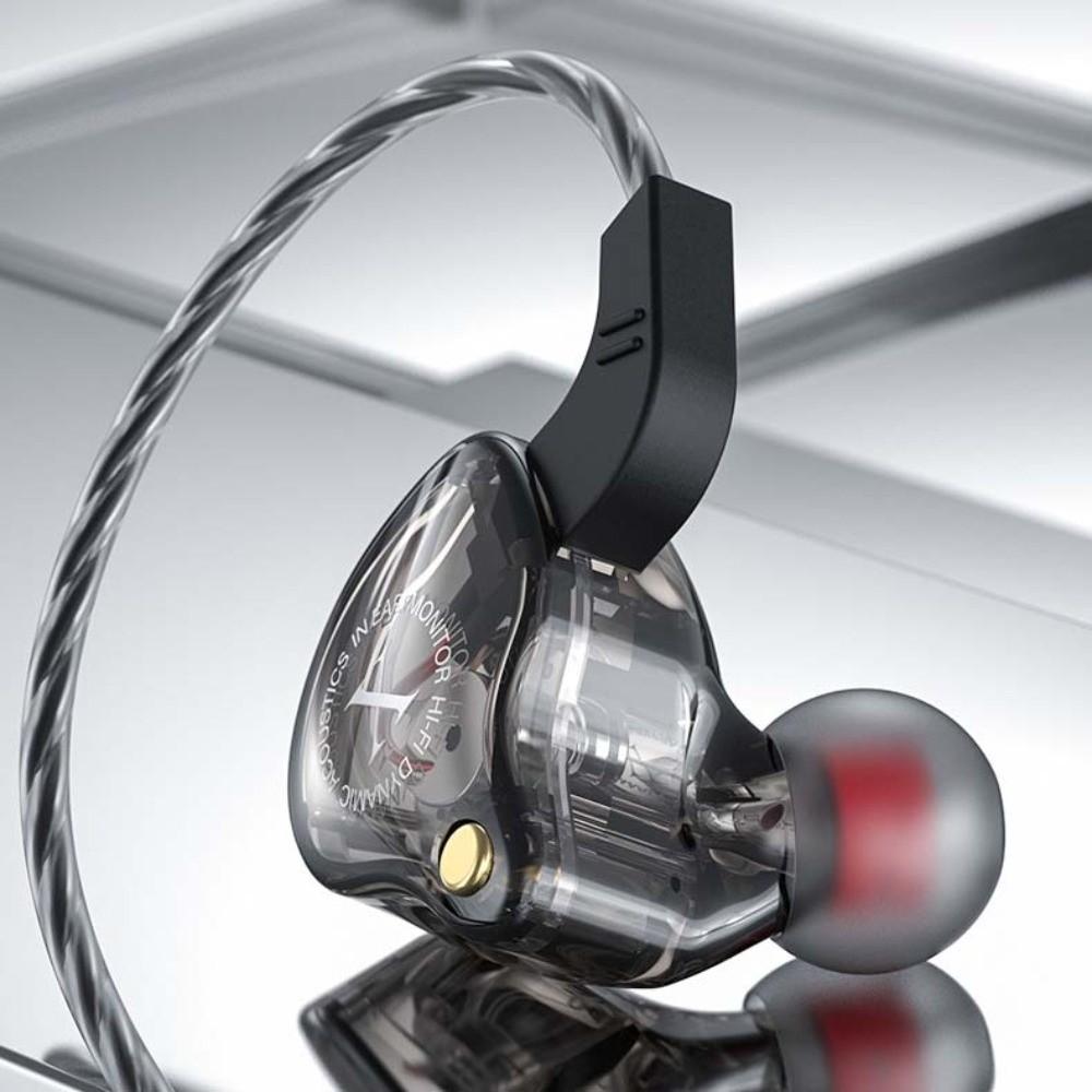 С микрофоном проводная гарнитура вкладыши наушники гарнитура музыкальные наушники проводные наушники слушать музыку