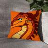 W-Крылья Огненного Дракона Наволочка для Декоративной Подушки Для 50см 40см 55см 45см 30см Квадратная Наволочка-Чехол для Подушки для Спальни