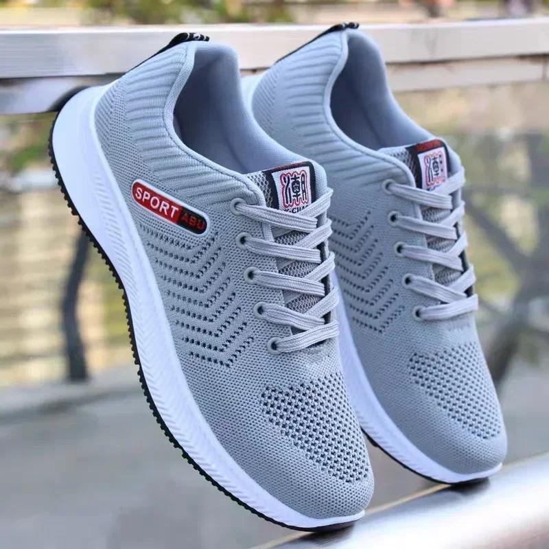 Fashion Fashion Male Shoes Outdoor Mens Sneakers 2024 New Breathable Wear-resistant Men's Running Shoes Zapatillas Deportivas De Hombre