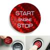 Красная кнопка Start/Stop двигателя из карбона без ключа для новых Land Rover Jaguar