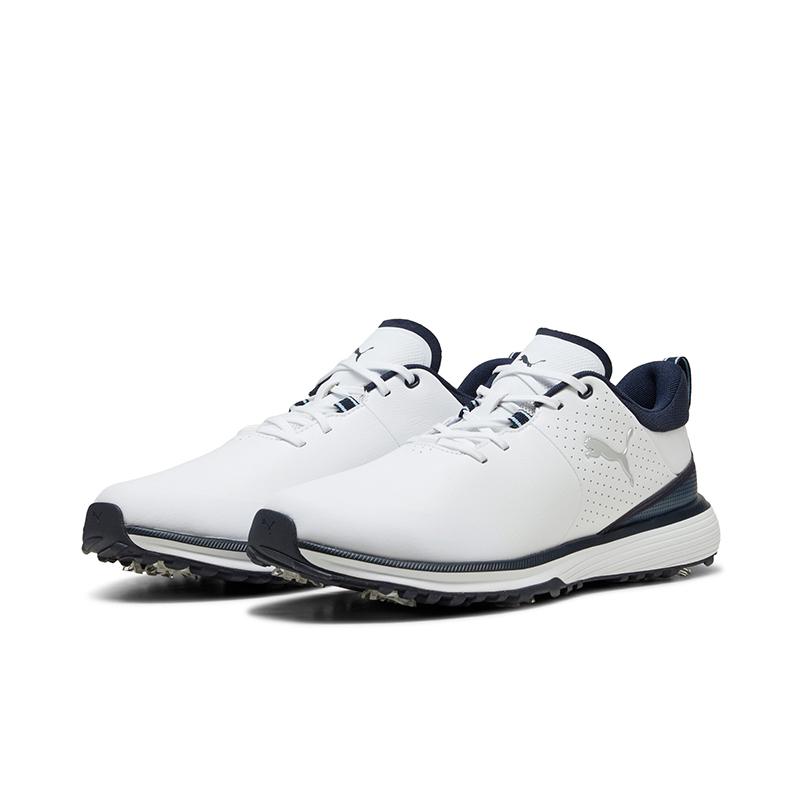 Puma Мужские кроссовки Fusion Grip ST Белый Серебристый Глубокий Синий 312994-02