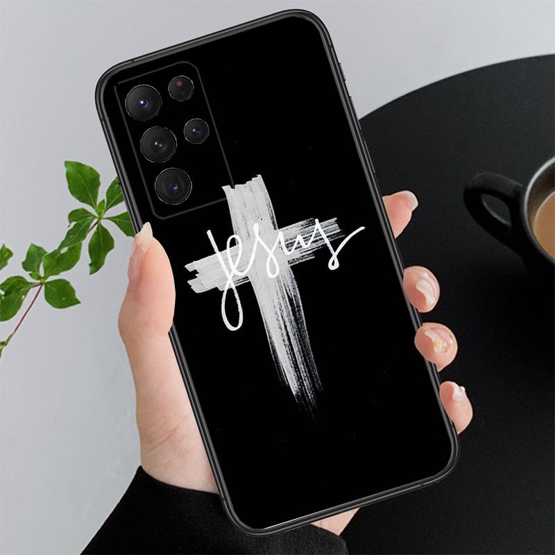 Jesus Phone Case For Samsung Galaxy A35 A55 A54 A15 A25 A05s A05 A22 A24 A52 A33 A34 M34 M14 M54 M23
