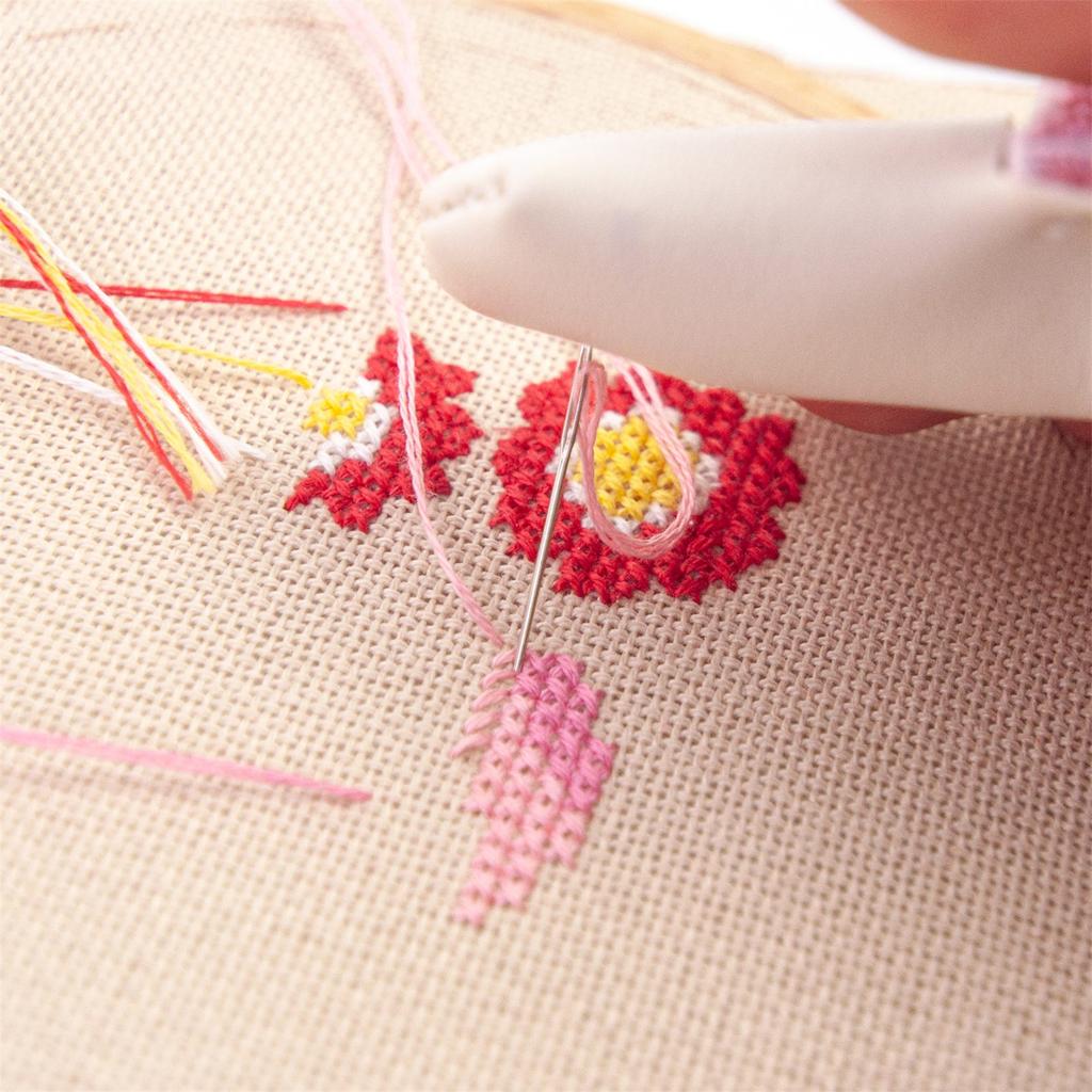 1 пара наперстков для вязания, кожаные наперстки, наперстки для вышивки крючком, наперстки для рукоделия