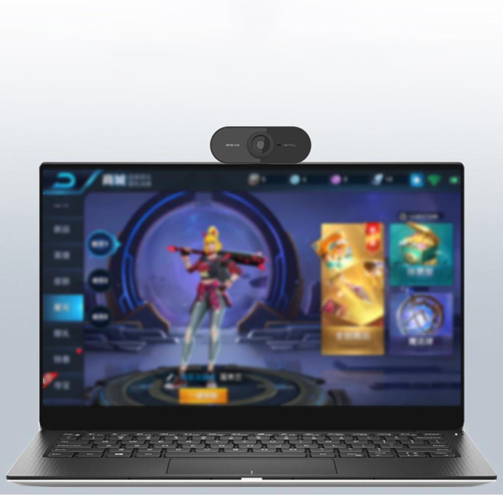 Веб-камера USB 1080P с микрофоном, настольная веб-камера для ноутбука для записи потокового видео в реальном времени