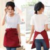 Dacron Half Apron Waterproof Waist Aprons New Short Half Waist Apron  Women Men
