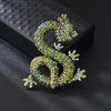 Ретро Национальный Стиль Брошь Дракон Мода Темперамент Высокий Уровень Мужской Костюм Пальто Куртка Аксессуары Брошь Булавка Оптом