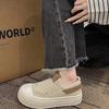 Fashion Casual Shoes for Women 2025 New Summer Breathable Mesh Biscuit Canvas Thick soled Women's Shoes Versatile Board Shoes