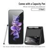 With Pen Slim Fashion Phone Case For Samsung Galaxy Z Flip3 5g Flip 3 Lens Glass Protector Cover For Samsung Z Flip 3 Cases