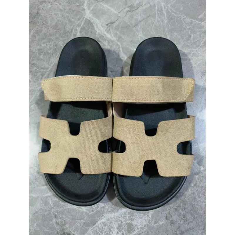 Сандалии на толстой подошве, на липучке большого размера, цветные, подходят для повседневной женской обуви, универсальные и многофункциональные