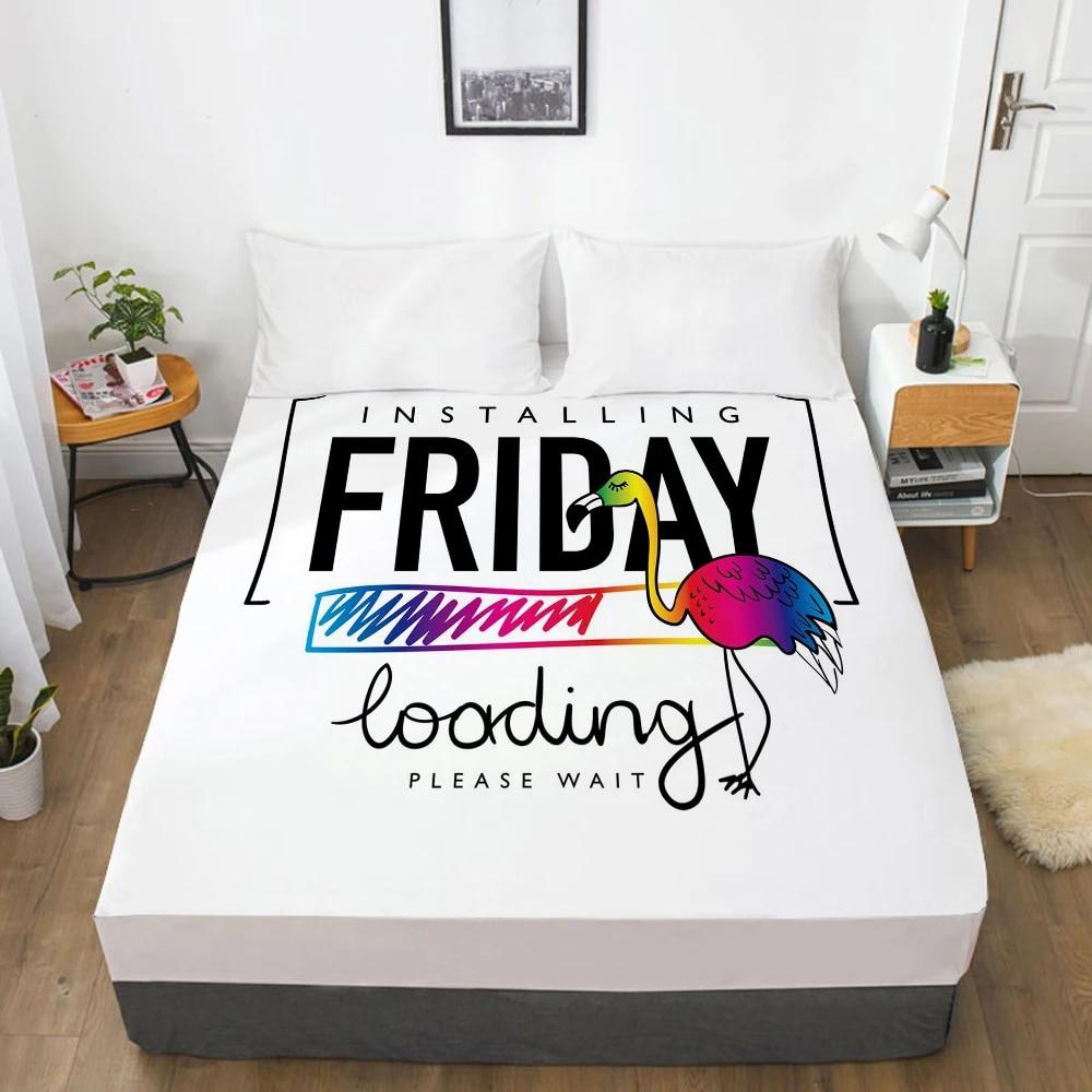 1 шт. простыни наматрасник с резинкой 3D простыня белье 90x200 150x200 простыня на заказ любой размер дизайн