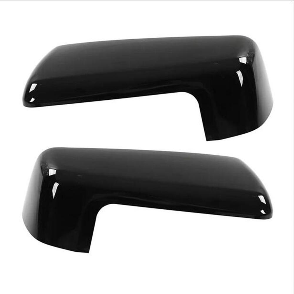 2 шт. Глянцево-черные накладки на зеркала заднего вида для GMC Sierra 1500 2019-2023 2024