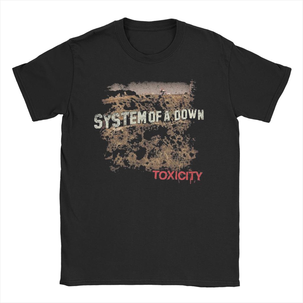 Футболка для мужчин и женщин в стиле Рок Хэви-метал Группа SYSTEM OF A DOWN SOAD Футболки с коротким рукавом с круглым вырезом Хлопок Большие размеры Топы