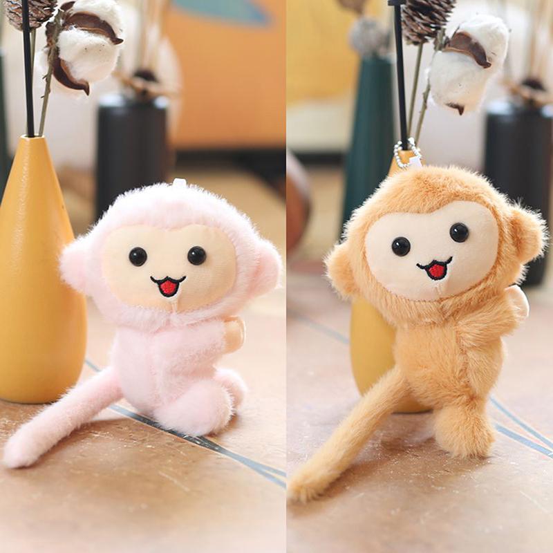 13 см Милая маленькая обезьянка подвеска милый брелок в виде животного мягкая плюшевая игрушка кукла девочка мальчик подарок на день рождения Рождество