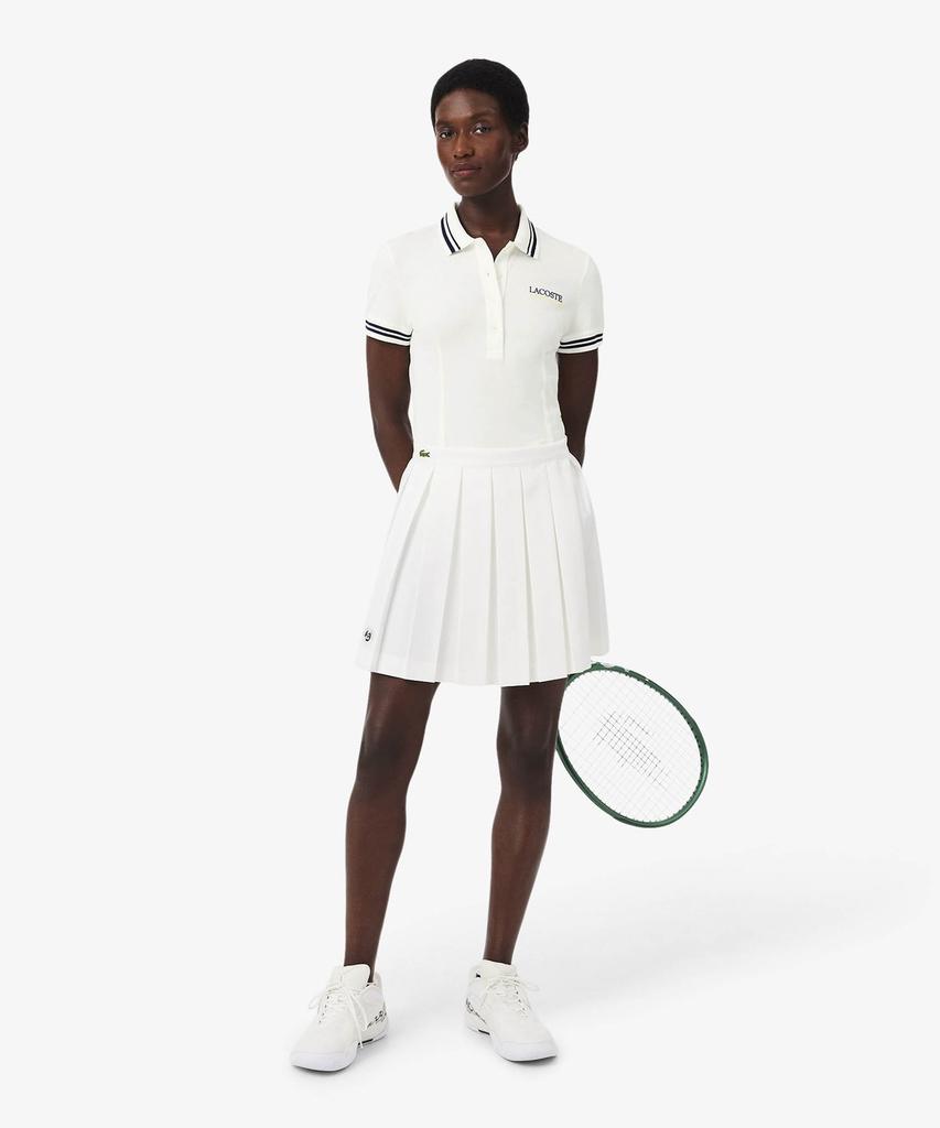 LACOSTE Женская теннисная футболка-поло из пике Roland Garros Pf0582-56G 70V