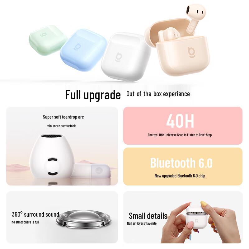 Baseus BS2 Lite Semi-in-ear True Wireless Earbuds
