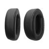 kwmobile 2x Replacement Ear Pads for Audeze Maxwell Wireless Cushioned PU Black - Leather,
