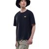 Серия Outdoor Sports Casual Simple Solid Color Round Neck Pullover Free Short Sleeve T Shirt Men T Shirts Basic-Black 952526102-6