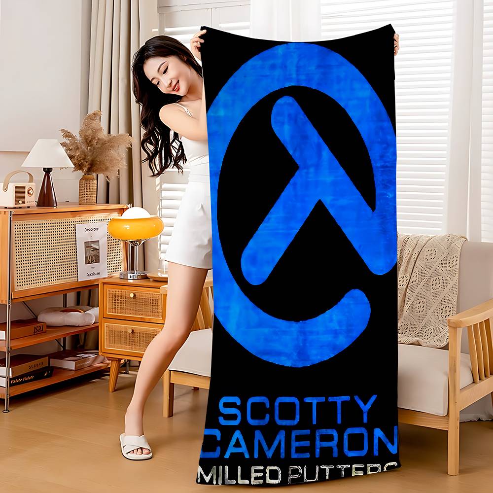 Golf S-Scotty C-Camerons Microfiber Blanket Quick Drying Beach Towels Oversized Printing Super Absorbent Pool Towel Blanket