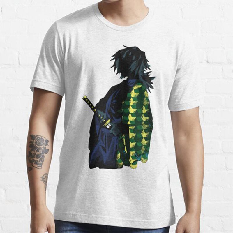 Футболки с графическим принтом Demon Slayer Футболки унисекс Футболки Harajuku Топы Винтажные футболки с короткими рукавами Большие футболки унисекс Футболки