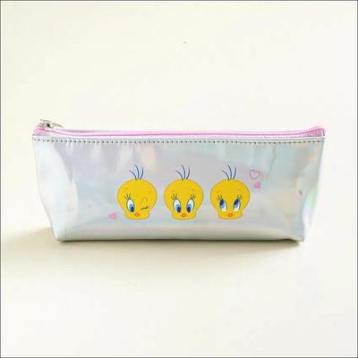 [K-Stationery] Daiso Корея Looney Tunes Твити Голографический пенал - Милые корейские канцелярские товары Школьные принадлежности
