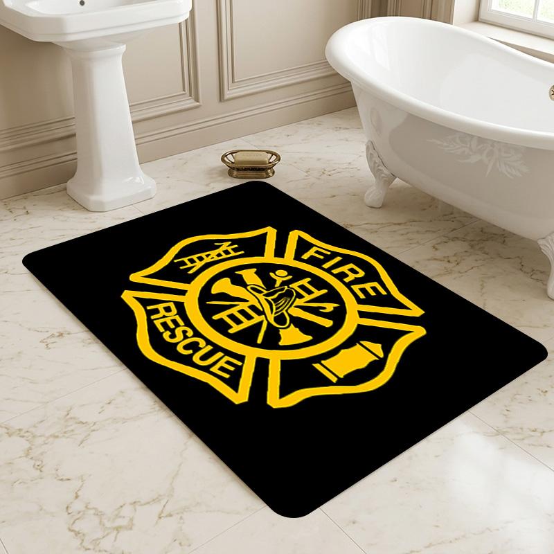 Fire Rescue Living Room Nonslip Area Rug Soft Carpet For Bedroom Game Playroom Sofa Office Home Decor Doormat Christmas Gift C926355