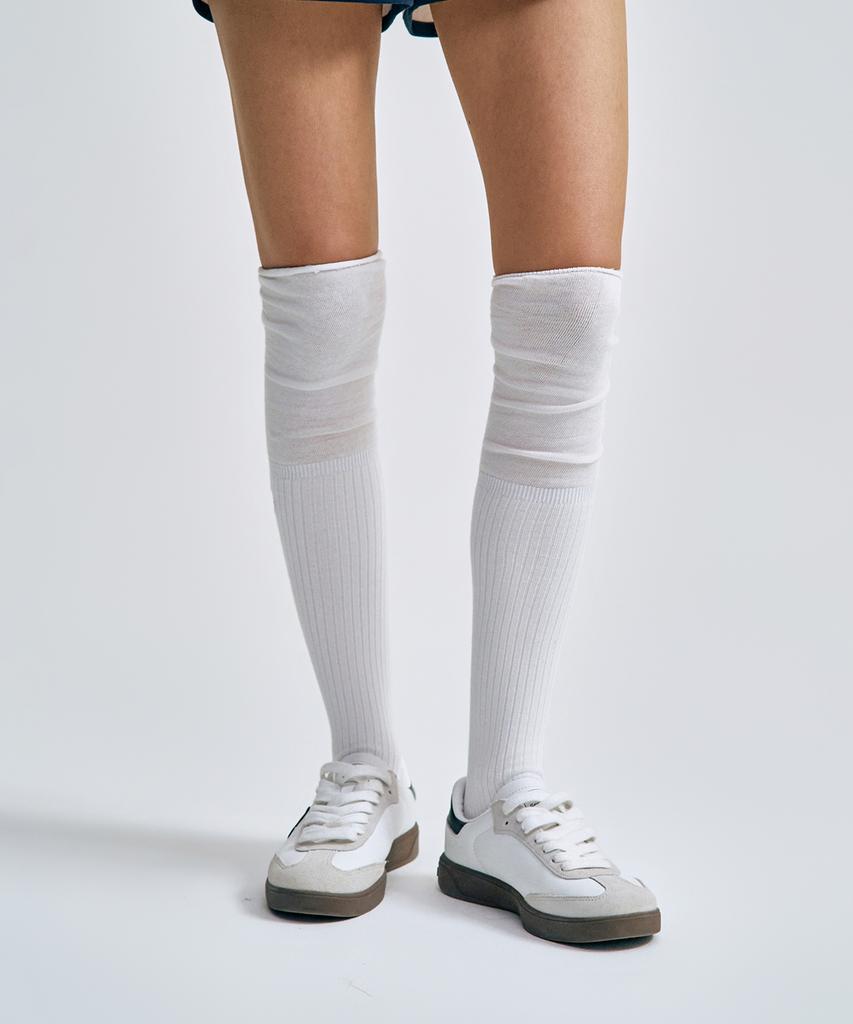 SERGIO TACCHINI W Летние гольфы в сборку до колена