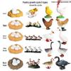 Christmas Forest Animal Ornaments Set: Deer, Elk, Reindeer, and Squirrel Models