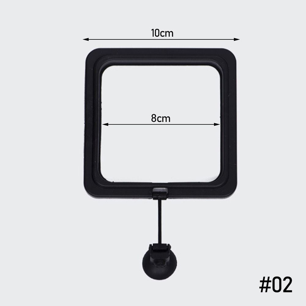 Пластиковая самоплавающая кормушка с фиксированной точкой, квадратное кольцо для кормления рыб, аквариумное кормление