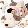 40-80cm Kawaii High Quality Dog Plush Doll Pillow Super Soft Long Dog Plush Toy Home Decoration For Boys And Girls Appease Toy