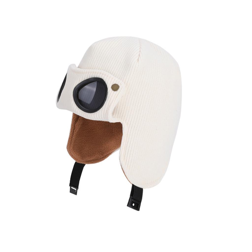 Зимняя шапка для детей, Ретро шапка Лей Фэн, Шапка с теплым флисом, Уши, Шапка для езды на мотоцикле