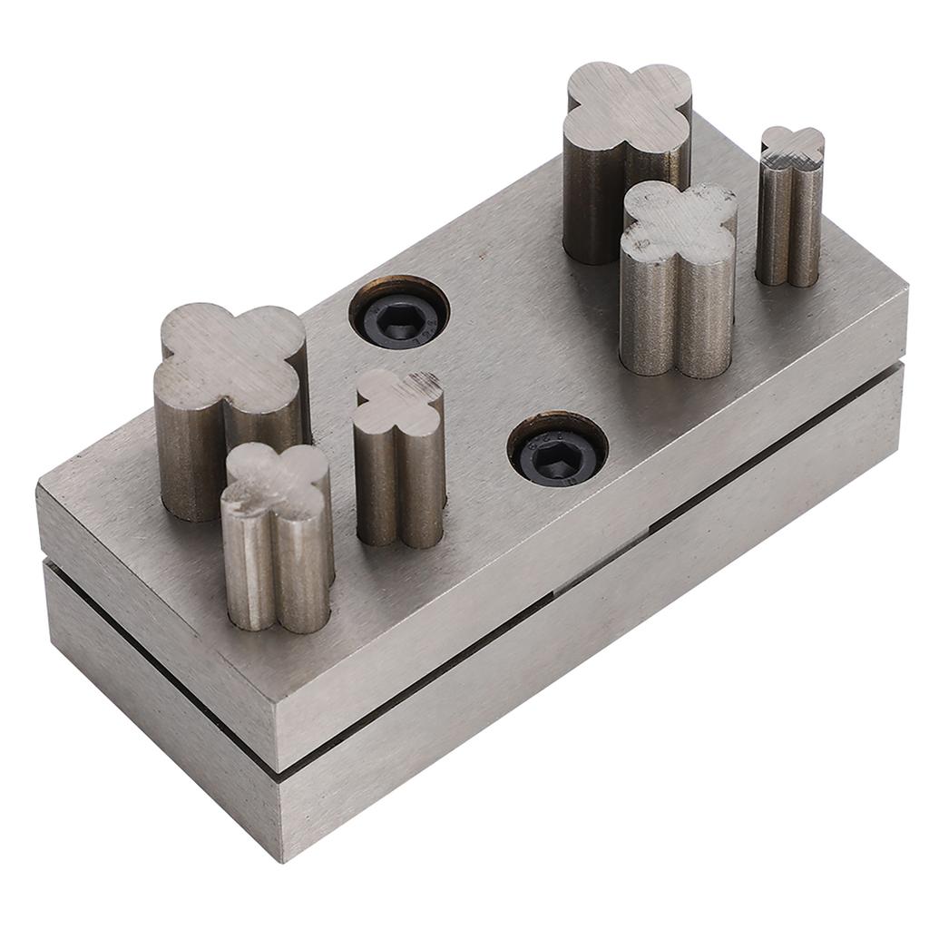 Набор дисков для пробивки отверстий, стальная пластина Lucky Clover, пробивные инструменты для ювелирных изделий