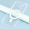 Чехол для iPhone 16, совместимый с MagSafe TPU + акриловый прозрачный чехол для телефона