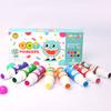 OEM 8 Pack Dot Markers Set, 60ml Washable Bingo Daubers, 18mm Sponge Tip Custom Logo Kids Educational Art Supplies
